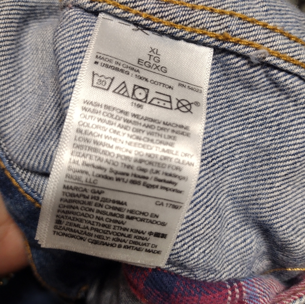 Gap + Pendleton Plaid And Jean Jacket - image 6